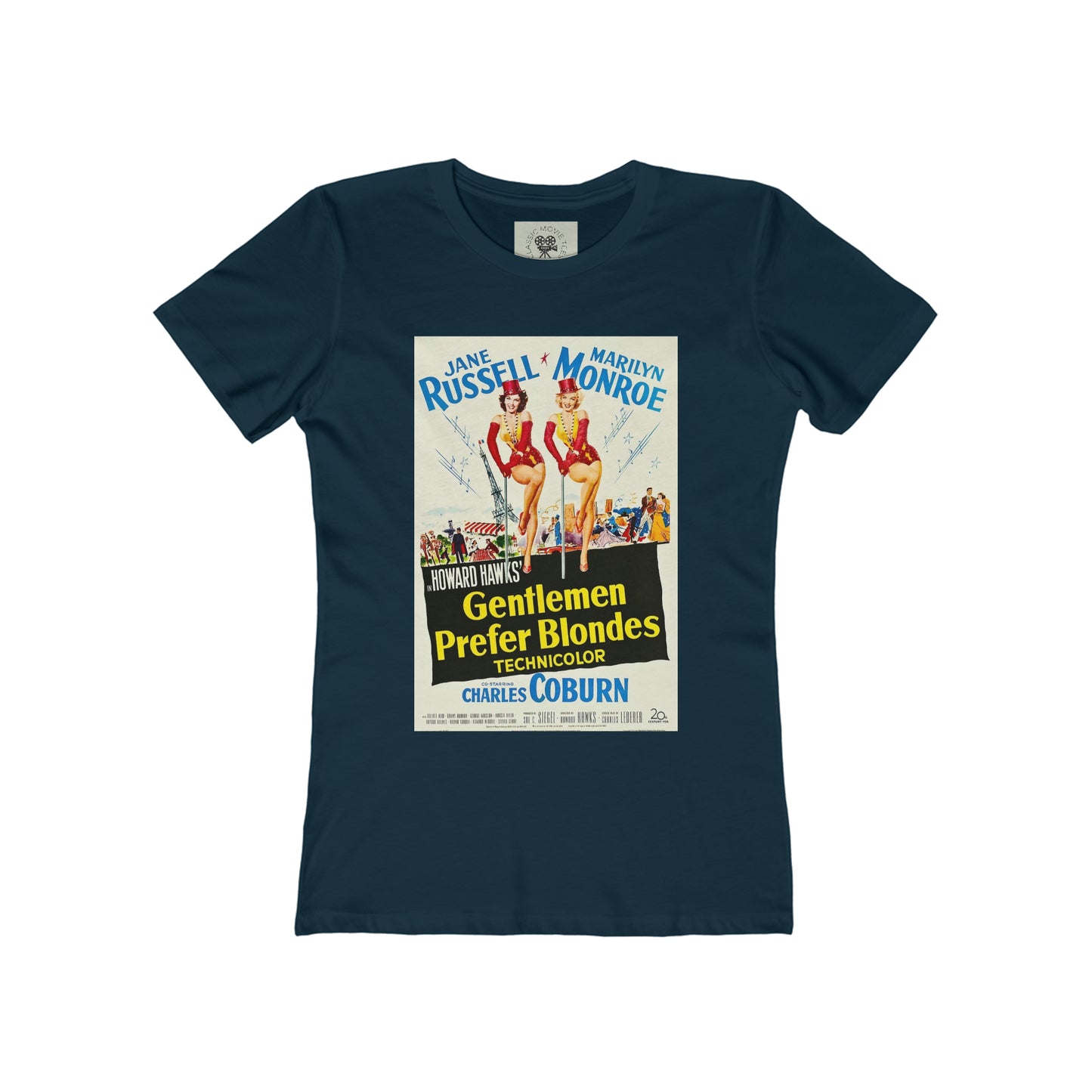 Gentlemen Prefer Blondes Women's The Boyfriend Tee