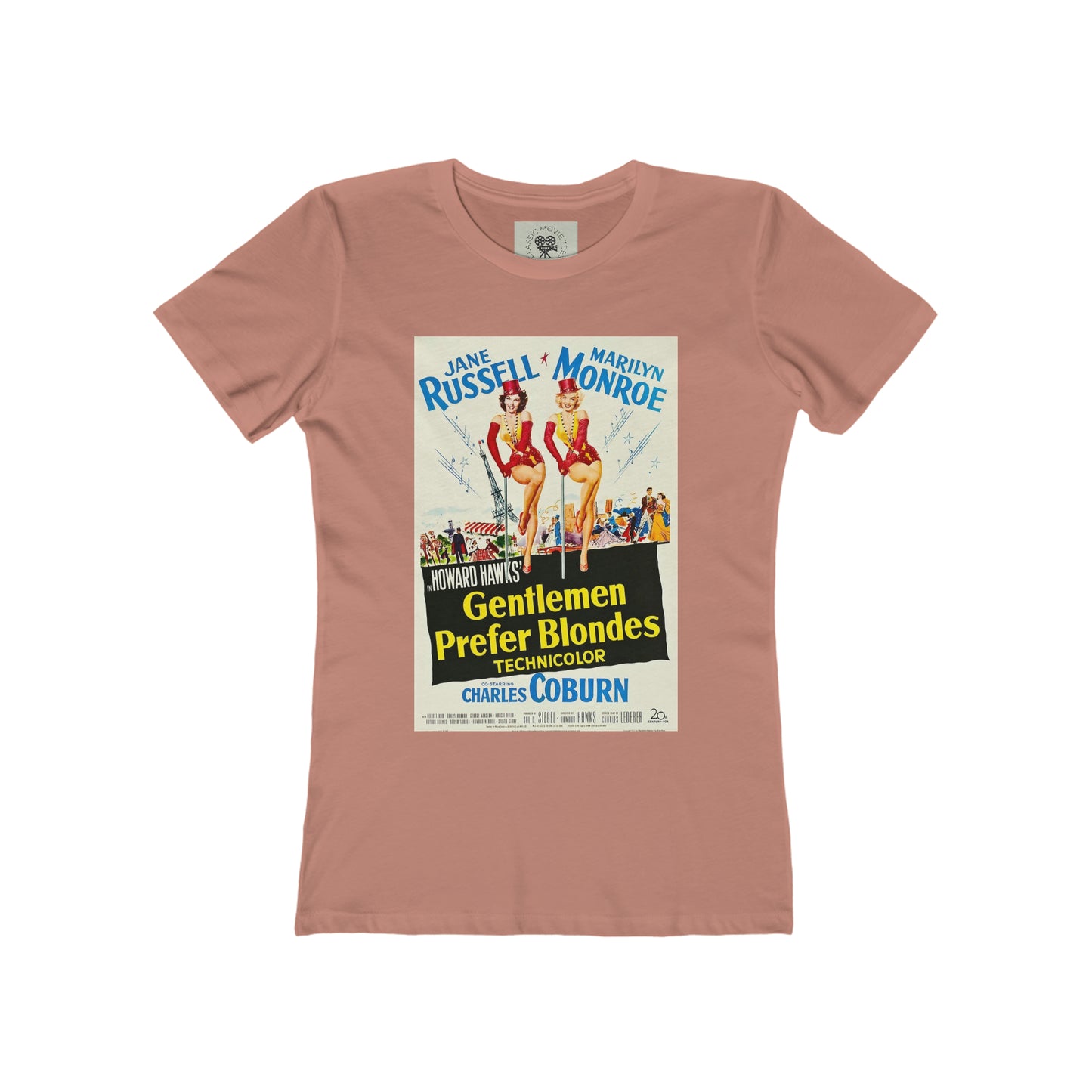 Gentlemen Prefer Blondes Women's The Boyfriend Tee