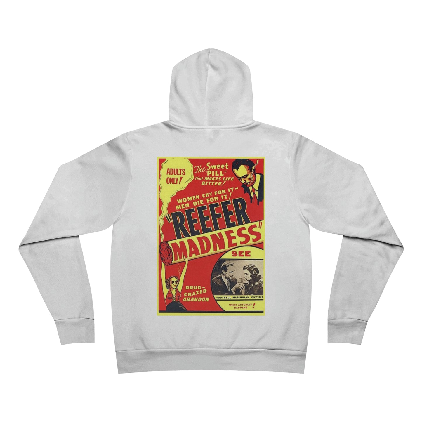 Reefer-Madness Unisex Fleece Pullover Hoodie