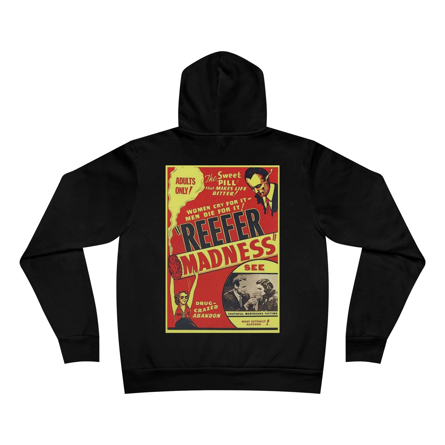 Reefer-Madness Unisex Fleece Pullover Hoodie