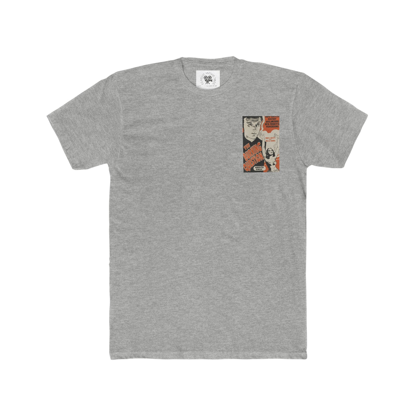 The Burning Question Men's Cotton Crew Tee